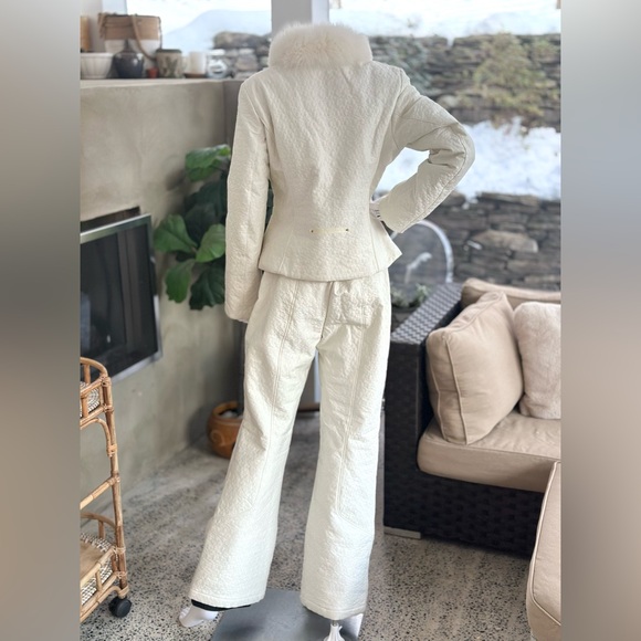 NWT Metropolis Rhapsody Ski Snow Suit Jacket Pants Winter White Size 10 - Picture 11 of 16